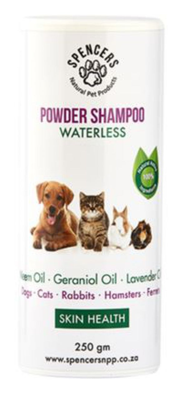 Spencers Waterless Powder Shampoo 250Gm