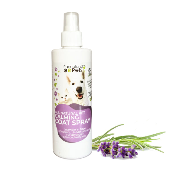 Pannatural Natural Detangler, Deodoriser Coat Spray – Calming Touch