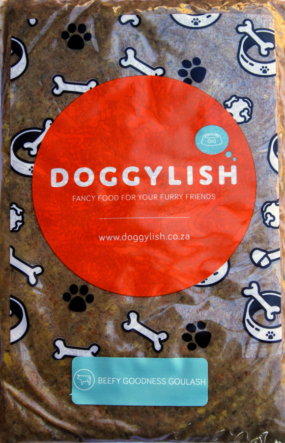 Doggylish Beefy goodness goulash 500g