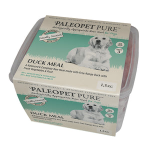 PaleoPet Pure Duck complete and balanced meal