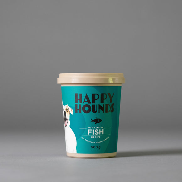 Happy Hounds Fish Gently Cooked with Parsley and Pumpkin 500g