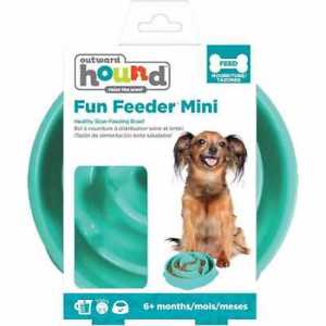 Outward Hound Mini Fun Feeder Teal