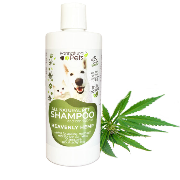 Pannatural Pets Shampoo – Heavenly Hemp 495ml