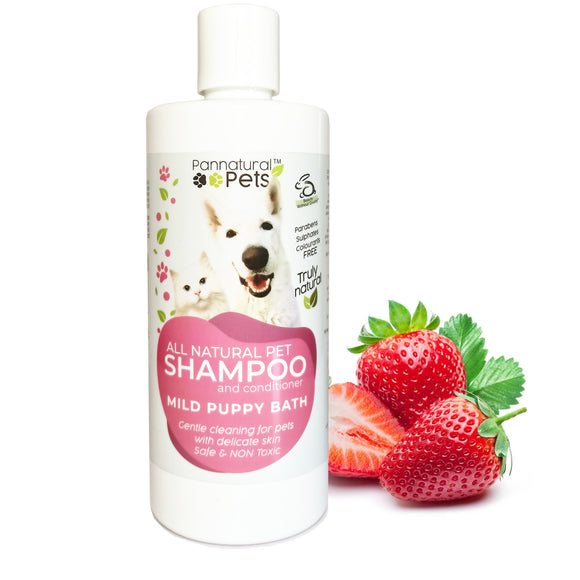 Pannatural Pets Shampoo – Mild Puppy Bath 495ml
