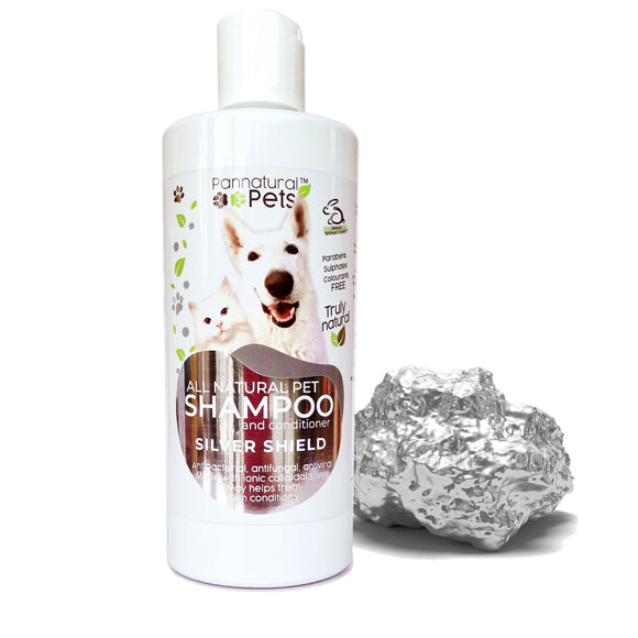 Pannatural Pets Shampoo – Silver Shield 495ml