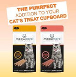 Meow More Salmon and Trout cat treat sticks 15g (3pcs)