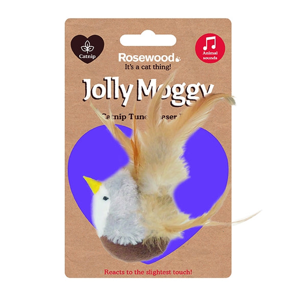 Jolly Moggy Catnip Tune Chaser Bird